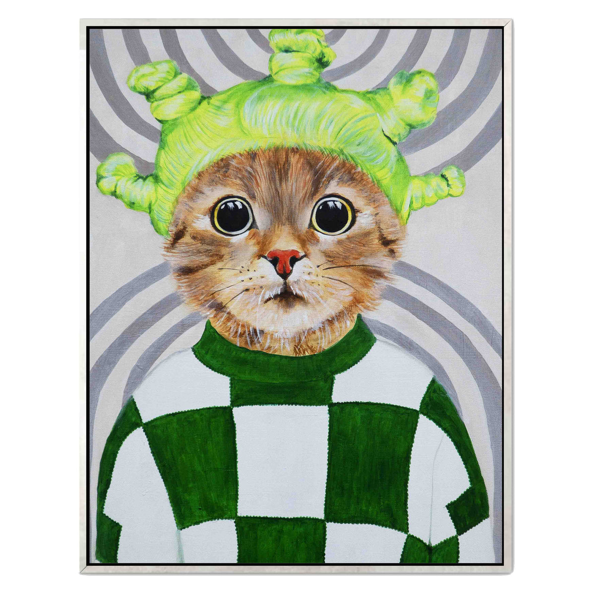 Highwood Axis Cat Canvas Wall Art — gallery image 40