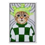Highwood Axis Cat Canvas Wall Art — gallery image 49