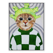 Highwood Axis Cat Canvas Wall Art — gallery image 51