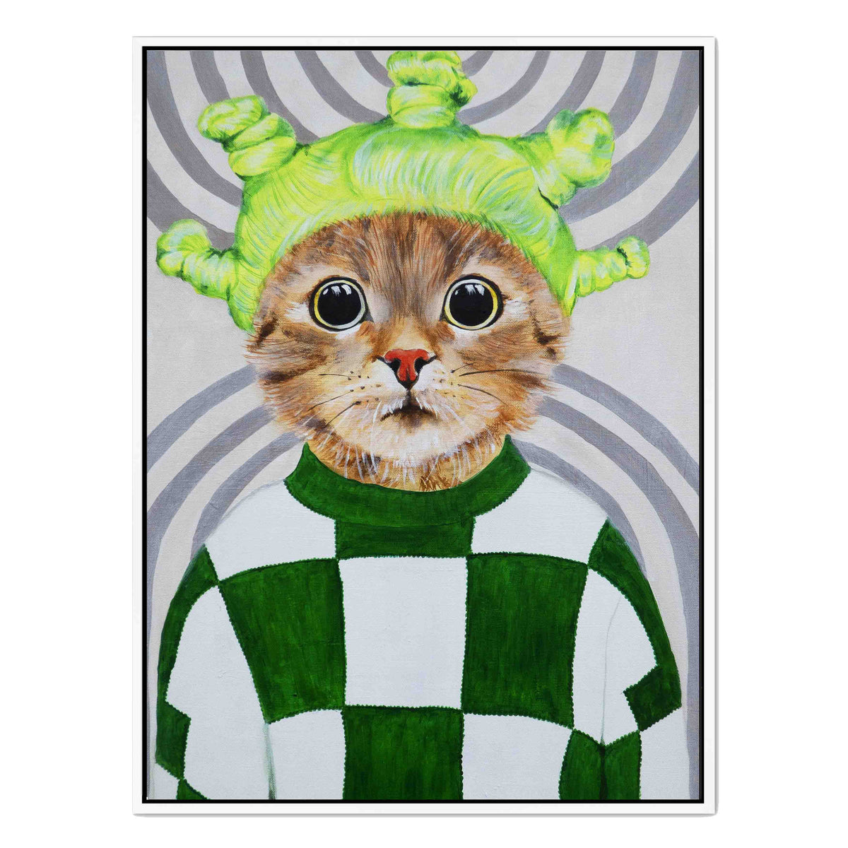 Highwood Axis Cat Canvas Wall Art — gallery image 51