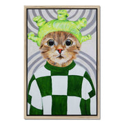 Highwood Axis Cat Canvas Wall Art — gallery image 37