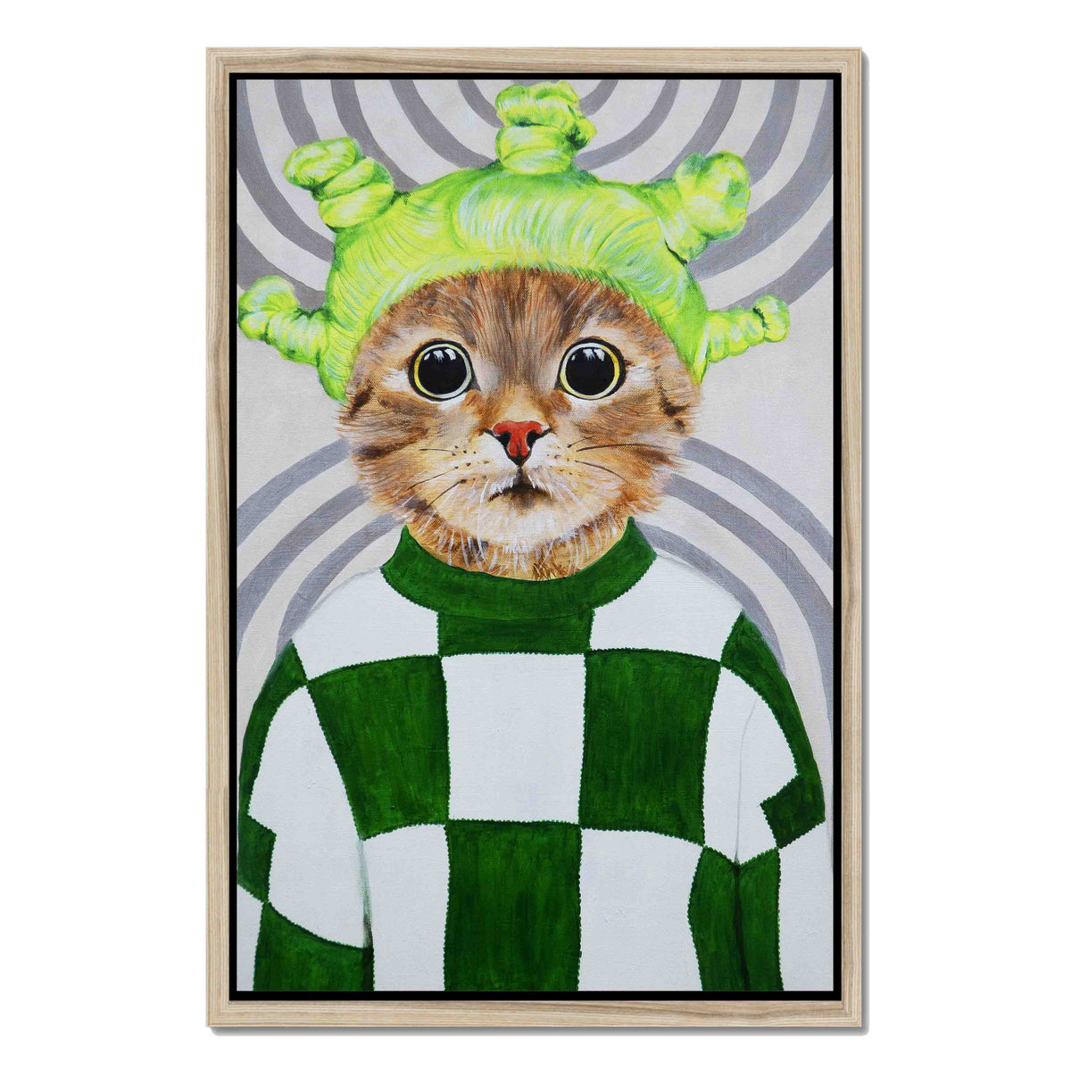 Highwood Axis Cat Canvas Wall Art — gallery image 37
