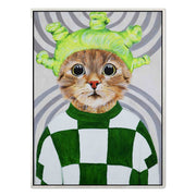 Highwood Axis Cat Canvas Wall Art — gallery image 45