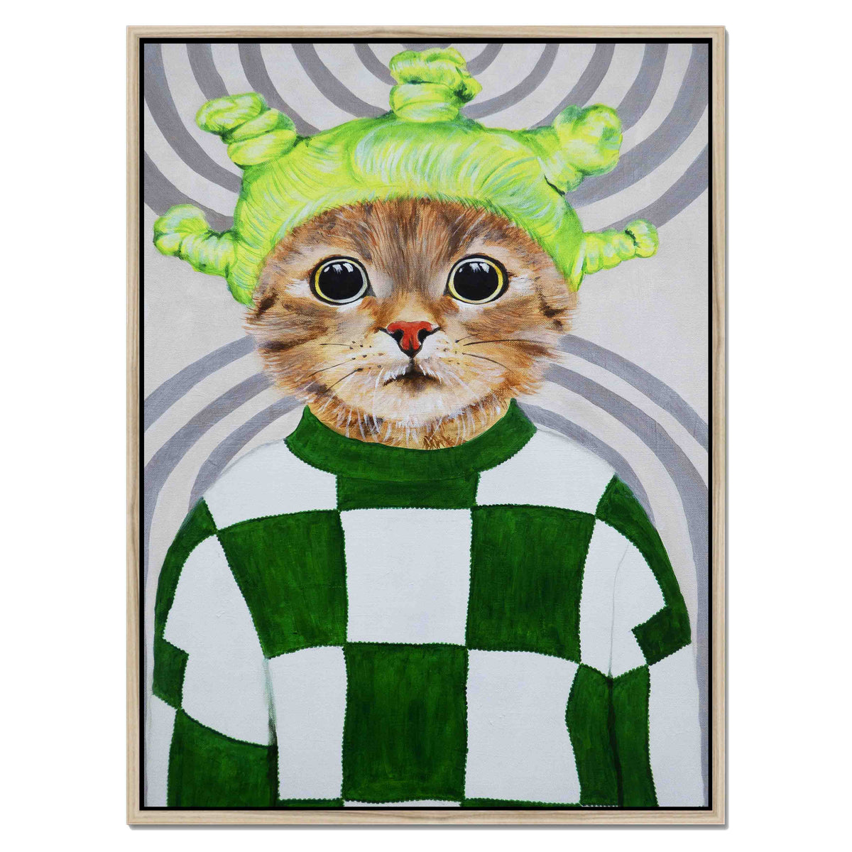 Highwood Axis Cat Canvas Wall Art — gallery image 38