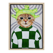Highwood Axis Cat Canvas Wall Art — gallery image 36