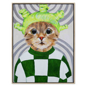Highwood Axis Cat Canvas Wall Art — gallery image 35