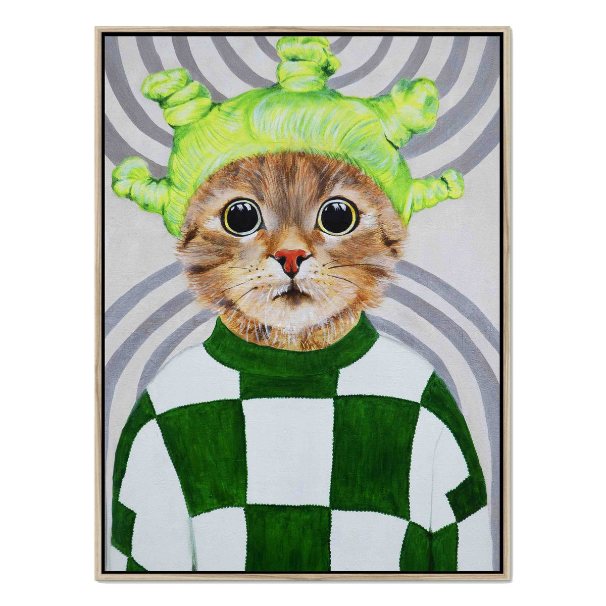 Highwood Axis Cat Canvas Wall Art — gallery image 39