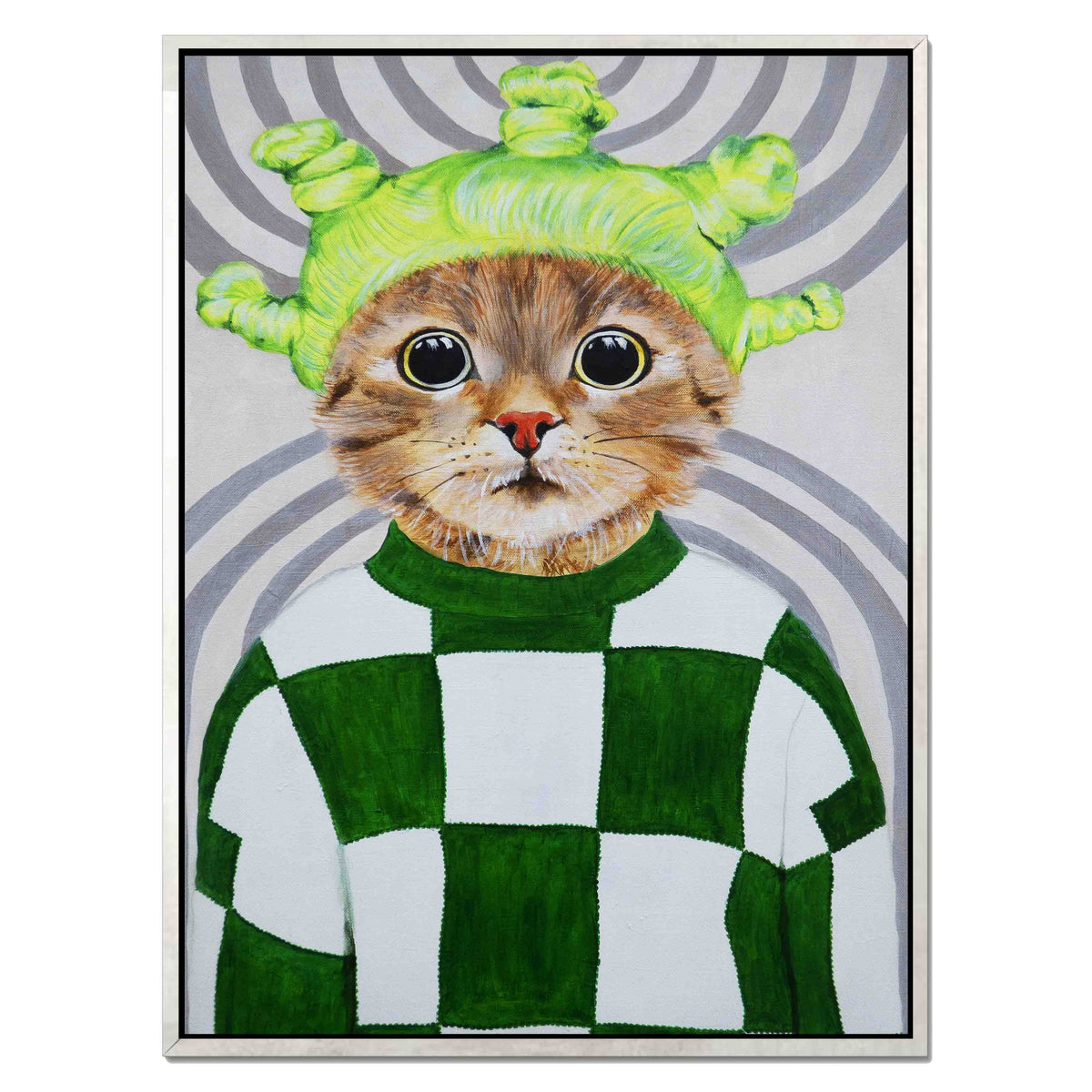Highwood Axis Cat Canvas Wall Art — gallery image 44