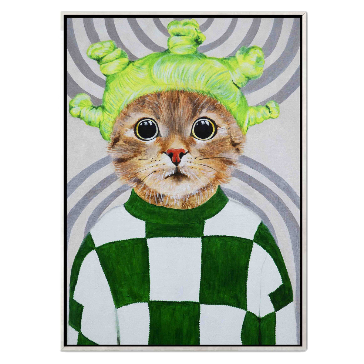 Highwood Axis Cat Canvas Wall Art — gallery image 41