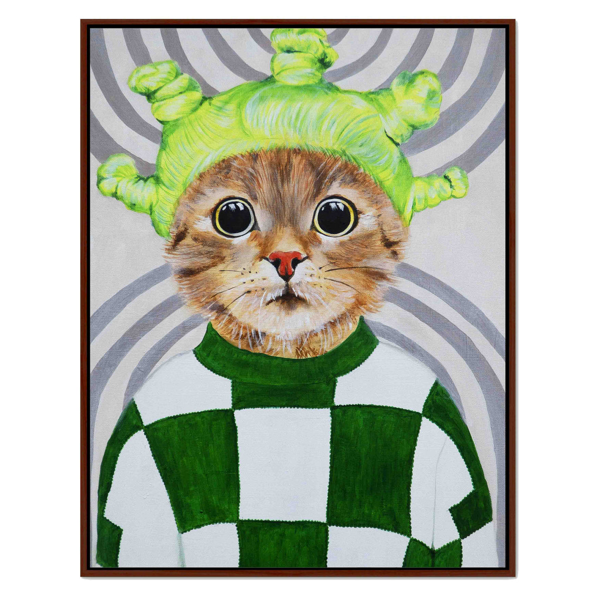 Highwood Axis Cat Canvas Wall Art — gallery image 24