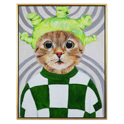 Highwood Axis Cat Canvas Wall Art — gallery image 52