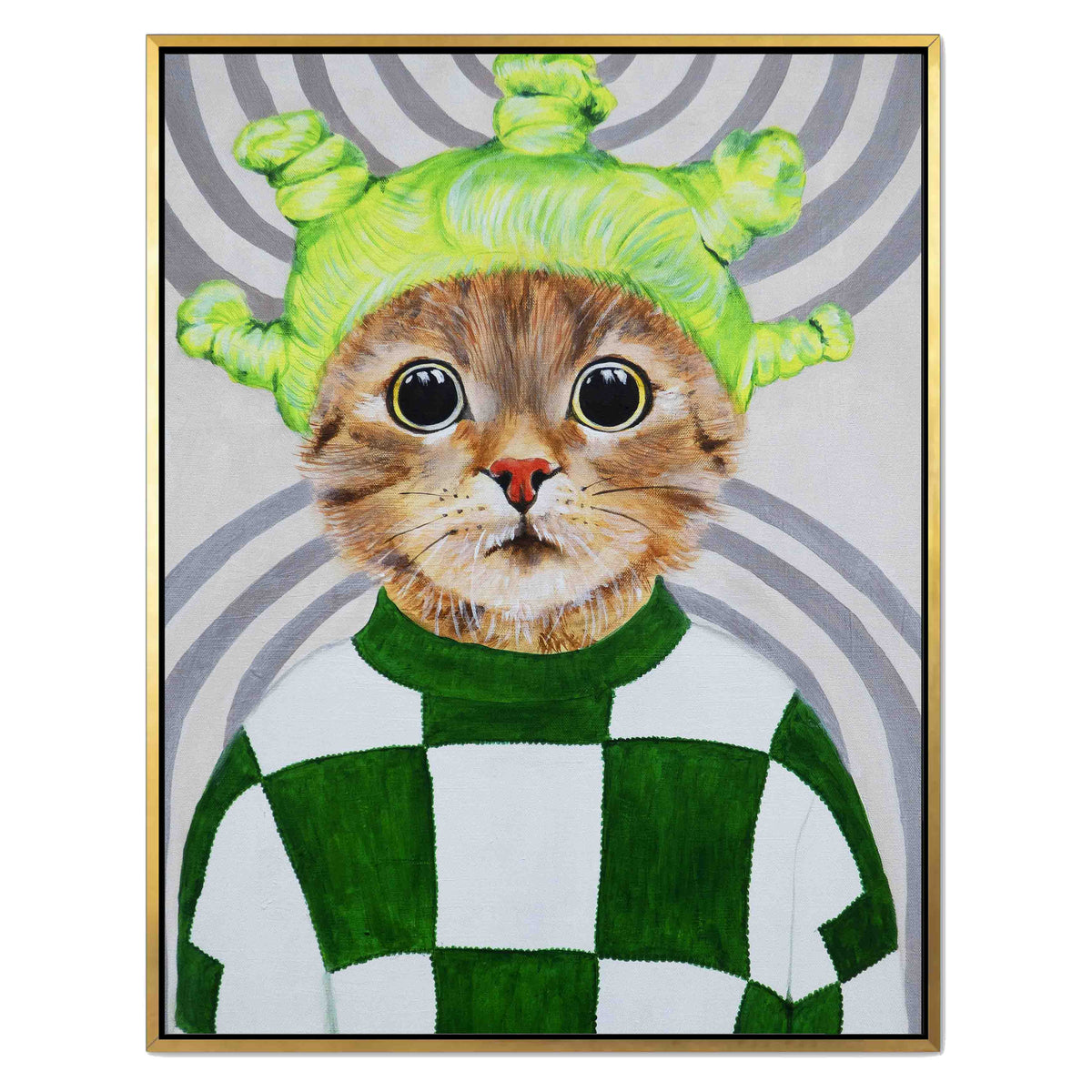 Highwood Axis Cat Canvas Wall Art — gallery image 52