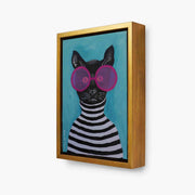 Alderwood Axis Cat Canvas Wall Art — gallery image 10