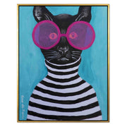 Alderwood Axis Cat Canvas Wall Art — gallery image 30