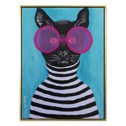 Alderwood Axis Cat Canvas Wall Art — gallery image 35