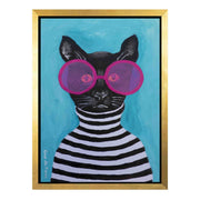 Alderwood Axis Cat Canvas Wall Art — gallery image 32