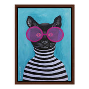 Alderwood Axis Cat Canvas Wall Art — gallery image 26