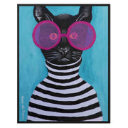 Alderwood Axis Cat Canvas Wall Art — gallery image 18