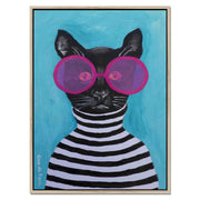 Alderwood Axis Cat Canvas Wall Art — gallery image 40