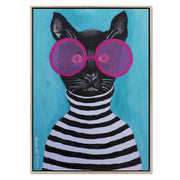 Alderwood Axis Cat Canvas Wall Art — gallery image 37