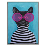 Alderwood Axis Cat Canvas Wall Art — gallery image 46