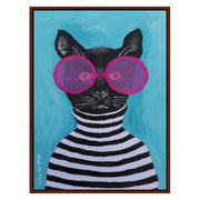 Alderwood Axis Cat Canvas Wall Art — gallery image 28