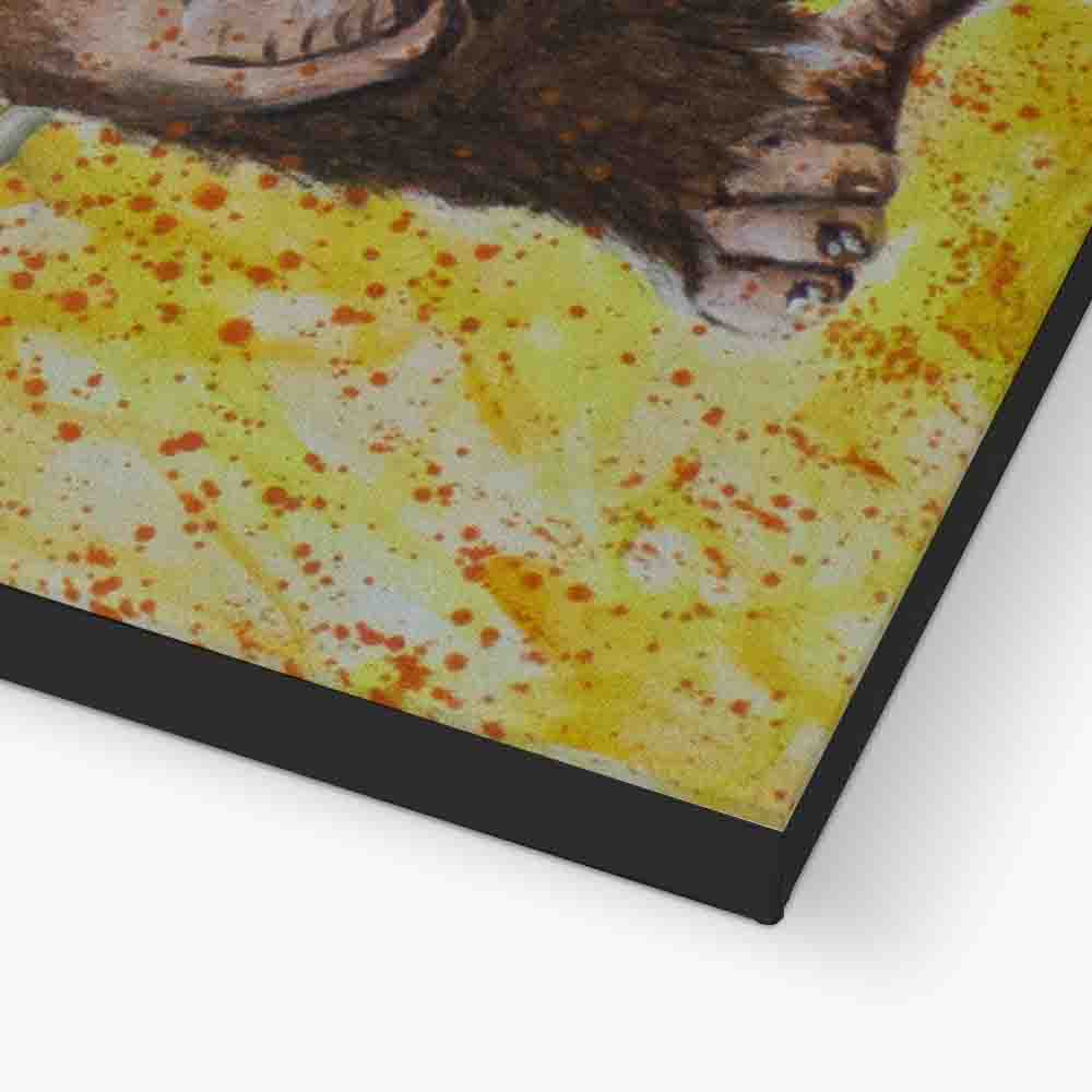 Cranford Axis Monkey Canvas Wall Art — gallery image 14