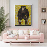 Cranford Axis Monkey Canvas Wall Art — gallery image 6