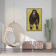 Cranford Axis Monkey Canvas Wall Art — gallery image 7