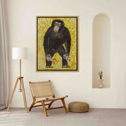 Cranford Axis Monkey Canvas Wall Art — gallery image 8