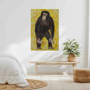 Cranford Axis Monkey Canvas Wall Art — gallery image 9