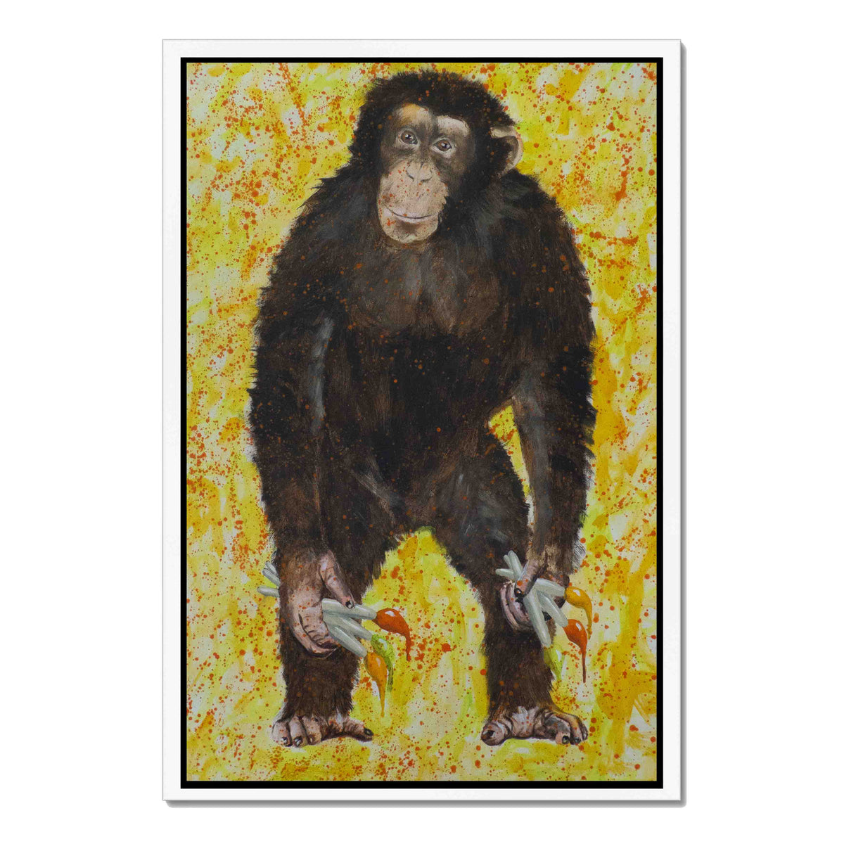 Cranford Axis Monkey Canvas Wall Art — gallery image 51