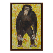 Cranford Axis Monkey Canvas Wall Art — gallery image 27