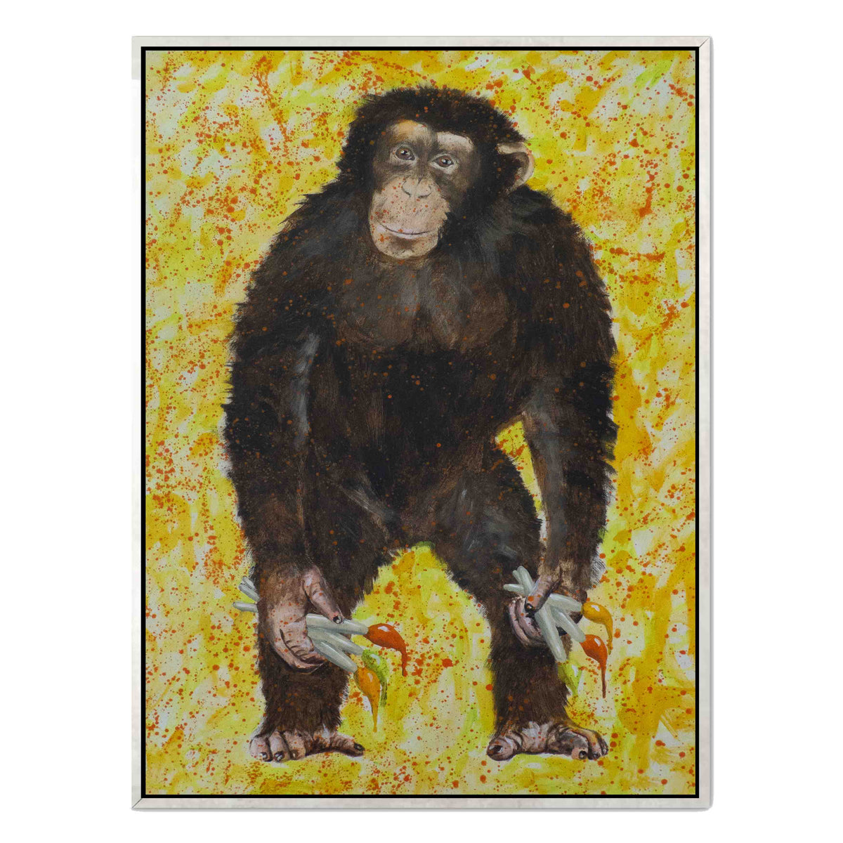 Cranford Axis Monkey Canvas Wall Art — gallery image 47