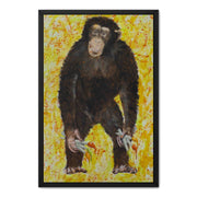 Cranford Axis Monkey Canvas Wall Art — gallery image 21