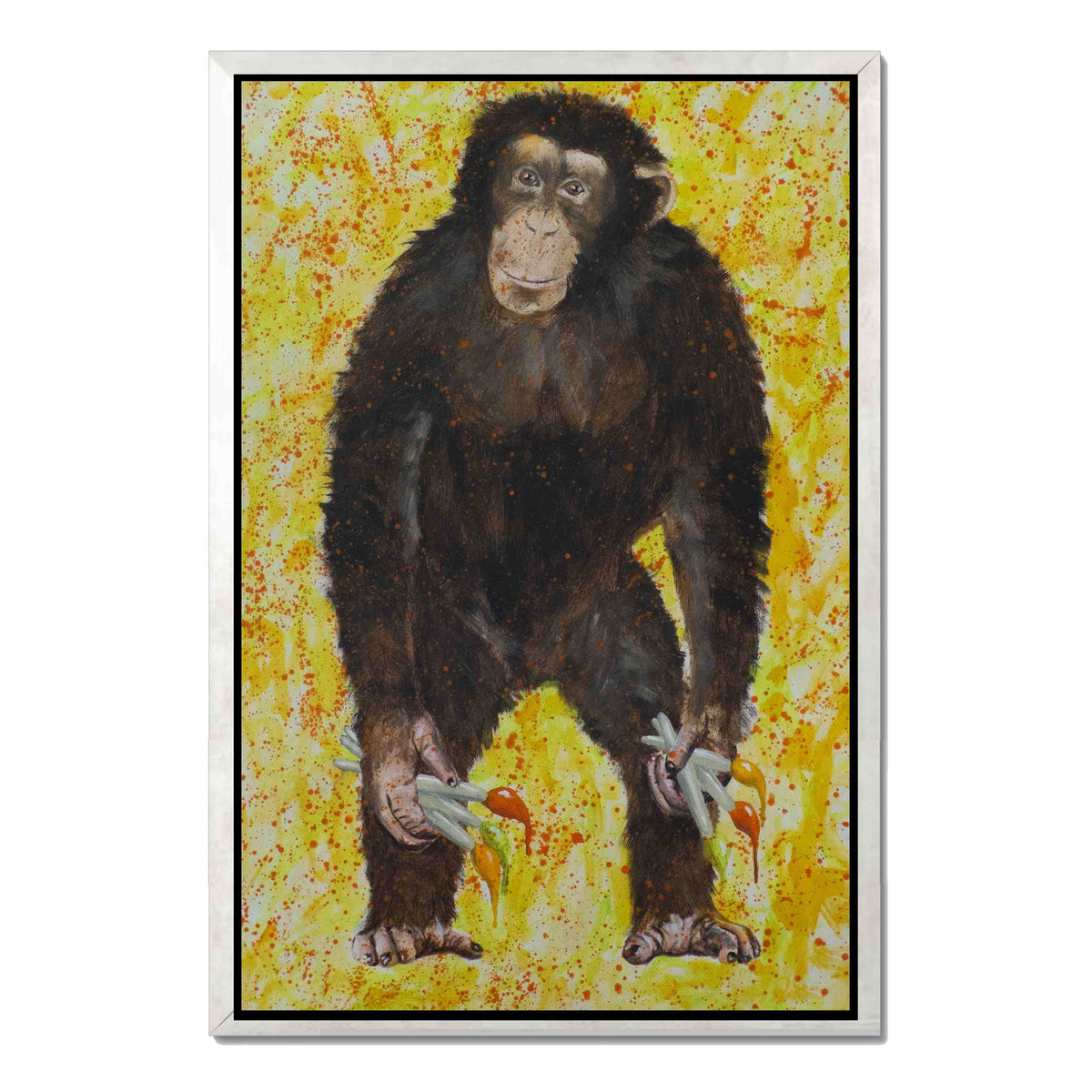 Cranford Axis Monkey Canvas Wall Art — gallery image 45