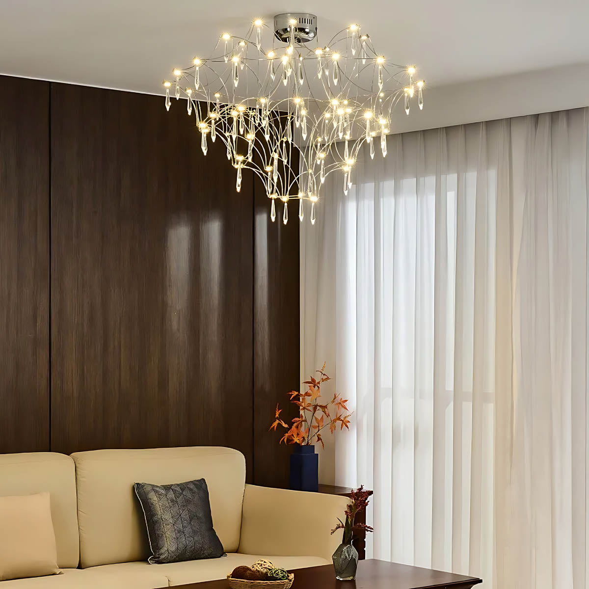 Oakley Frame Crystal Chandelier — gallery image 3