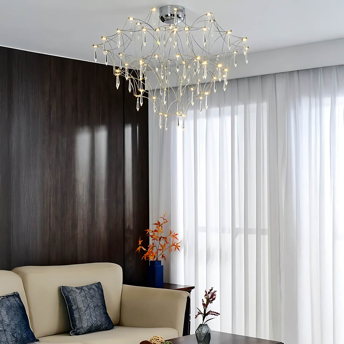 Oakley Frame Crystal Chandelier — gallery image 10