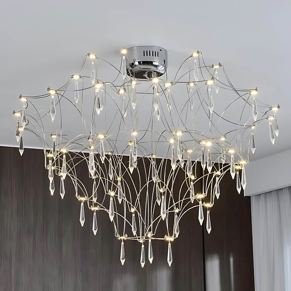 Oakley Frame Crystal Chandelier — gallery image 12