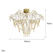Oakley Frame Crystal Chandelier — gallery image 16