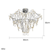 Oakley Frame Crystal Chandelier — gallery image 19