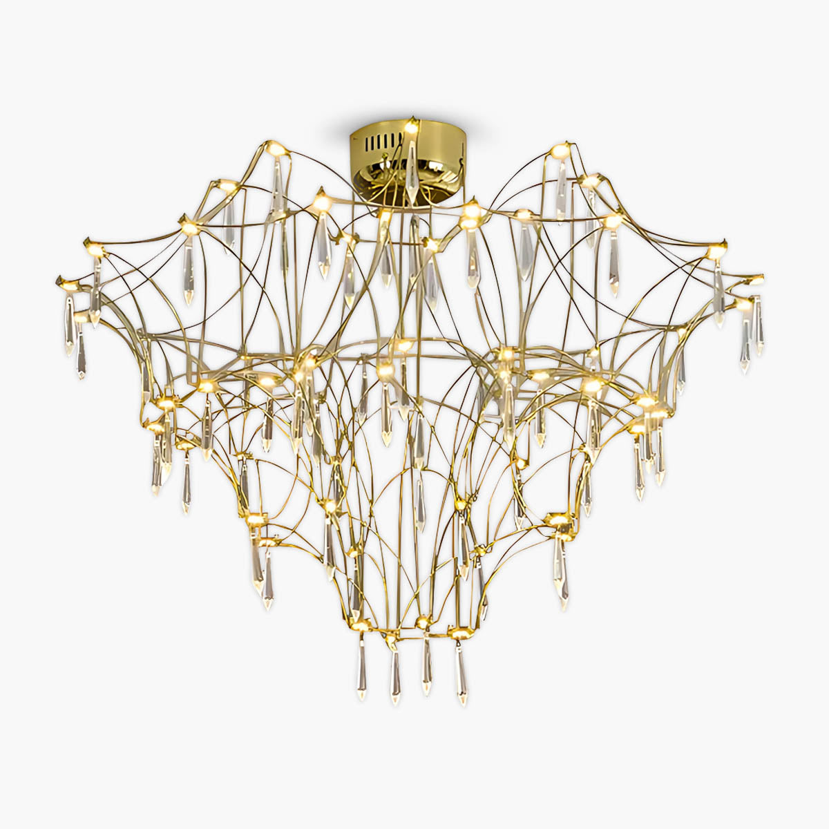 Oakley Frame Crystal Chandelier — gallery image 1