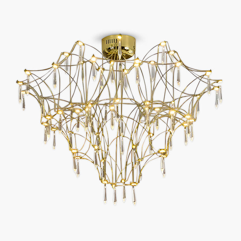 Oakley Frame Crystal Chandelier — gallery image 1