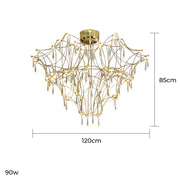 Oakley Frame Crystal Chandelier — gallery image 17