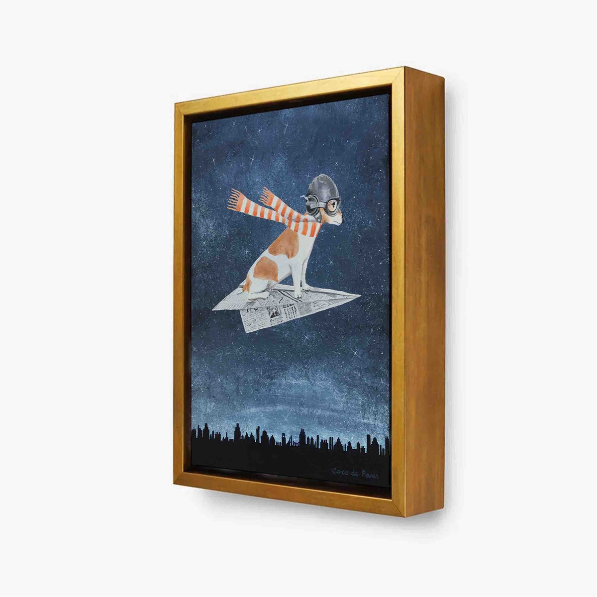 Fernwood Axis Terrier Canvas Wall Art — gallery image 10