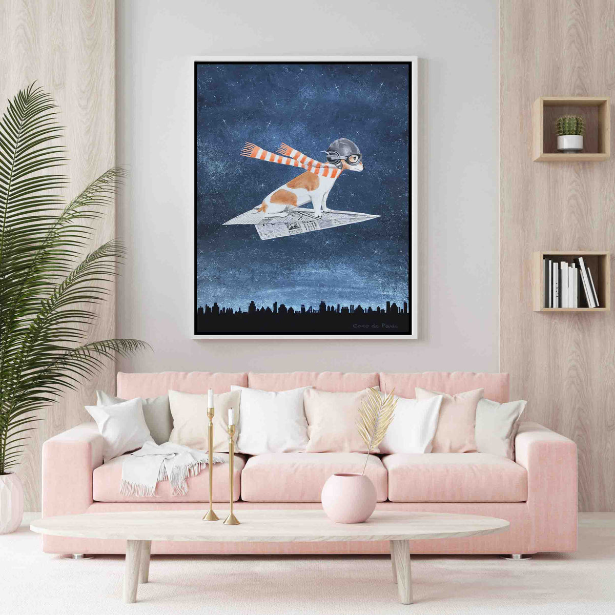 Fernwood Axis Terrier Canvas Wall Art — gallery image 7