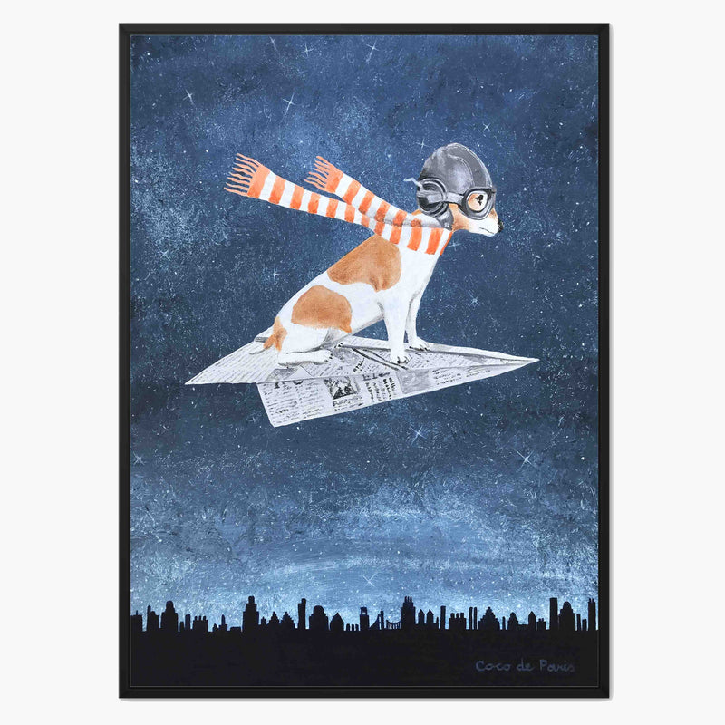 Fernwood Axis Terrier Canvas Wall Art — gallery image 1