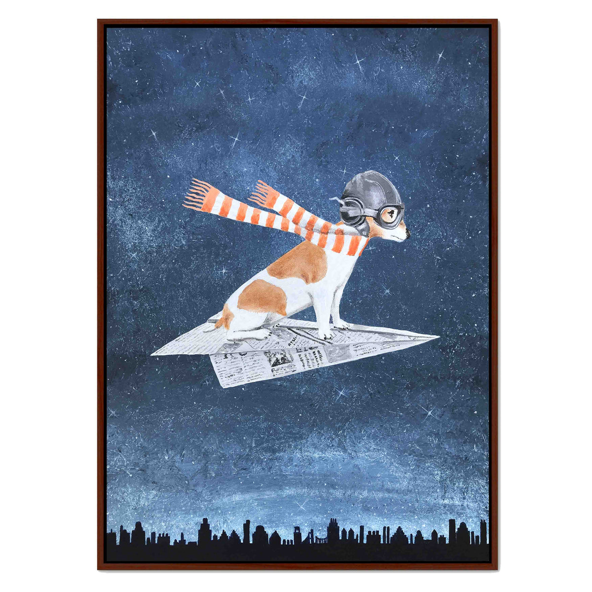Fernwood Axis Terrier Canvas Wall Art — gallery image 24