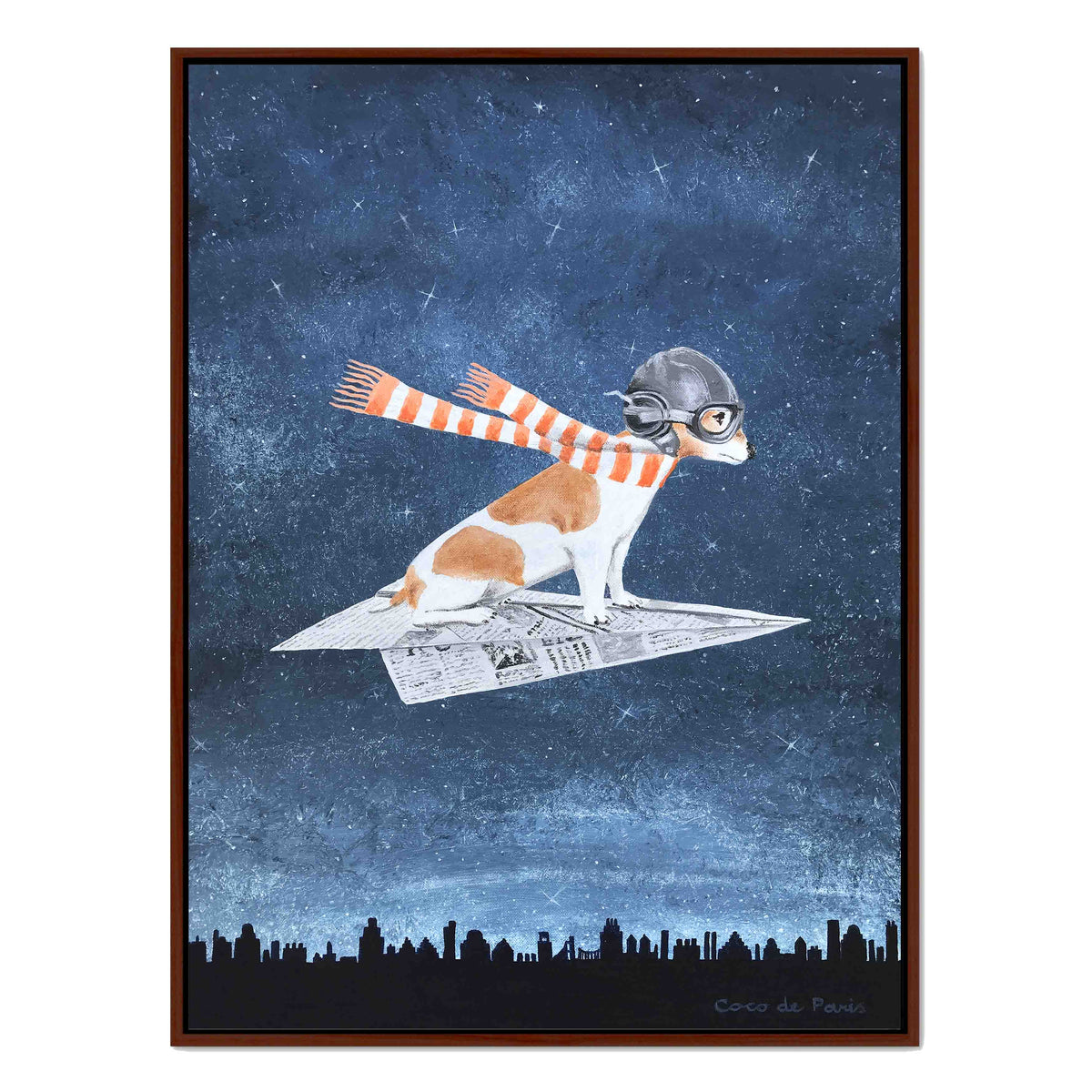 Fernwood Axis Terrier Canvas Wall Art — gallery image 28