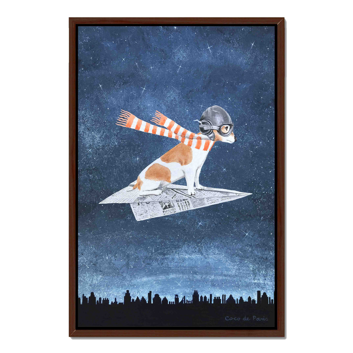 Fernwood Axis Terrier Canvas Wall Art — gallery image 26